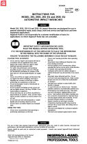 Ingersoll-Rand 293S Manuale utente