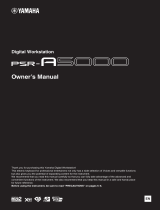 Yamaha PSR-A5000 Manuale del proprietario