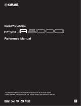 Yamaha PSR-A5000 Manuale utente