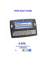LXE VX3X Manuale utente