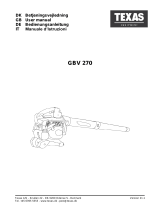 Texas GBV270 Manuale del proprietario