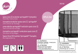 mothercare Plum 8ft Space Zone II trampoline & telescopic enclosure Guida utente