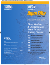 JABSCO 59000-1000 Aqua Filtr Istruzioni per l'uso