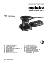 Metabo FSR 200 INTEC Istruzioni per l'uso