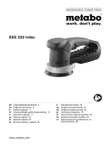 Metabo SXE 325 INTEC Istruzioni per l'uso