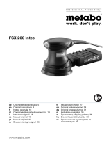 Metabo FSX 200 INTEC Istruzioni per l'uso
