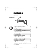 Metabo RWE 1100 Istruzioni per l'uso