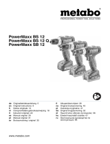 Metabo PowerMaxx BS 12 Istruzioni per l'uso