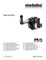 Metabo ISA 18 LTX 24 Istruzioni per l'uso