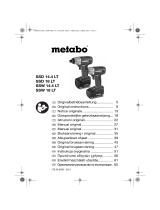 Metabo SSD 14.4 LT Istruzioni per l'uso