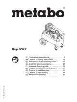 Metabo Mega 350 W Istruzioni per l'uso