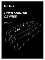 CTEK CS FREE Manuale del proprietario
