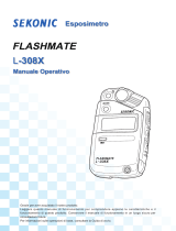 Sekonic L-308X-U FLASHMATE Light Meter Istruzioni per l'uso
