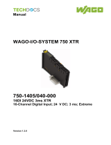 WAGO 16DI 24 V DC 3. ms /XTR Manuale utente