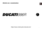 Ducati 996R 2001 Manuale del proprietario