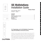 Lutron Electronics seeTouch QSWS2-5BRLIR Guida d'installazione