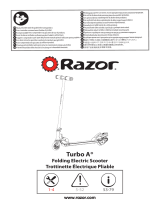 Razor Turbo A Black Label Electric Scooter Manuale utente
