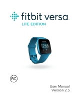 Fitbit Zip Versa Lite Smart Watch Manuale utente