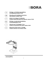 bora CKAS Mounting And Installation Instructions Manual