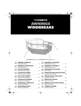 Dometic Air Break Pro 3/5 Awnings Windbreaks Guida d'installazione