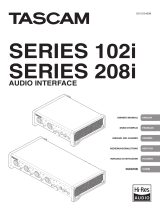 Tascam 208i Series Manuale del proprietario