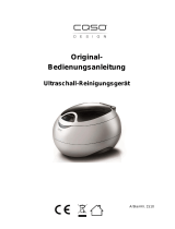 Caso Design UltraSonicClean Disc Istruzioni per l'uso
