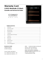 Caso WineSafe 12 Black Istruzioni per l'uso
