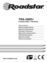 Roadstar TRA-300D+/BK Manuale utente