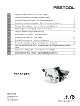 Festool TSC 55 5,2 KEBI-Plus/XL-FS Istruzioni per l'uso