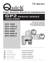 Quick GP2 Genius 1500 Series Manuale utente
