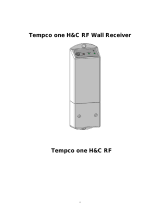RADSON Tempco One H&C RF Manuale utente