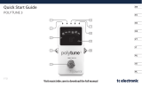 TC Electronic POLYTUNE 3 Guida Rapida