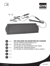 GYS SOLAR POWERED CHARGER Manuale del proprietario