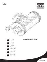 GYS CONVERGYS 150 - 12V / 150W Manuale del proprietario