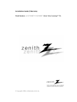 Zenith Direct-View Concierge H27H38DT Guida d'installazione
