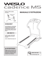 Weslo Cadence M6 Elliptical Manuale D'istruzioni