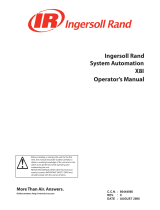 Ingersoll-Rand X8I Manuale utente