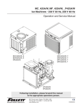 Follett EP425A/W Operation And Service Manual
