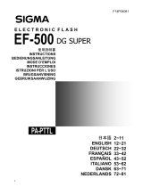 Sigma ef-500 dg super pa Instructions Manual