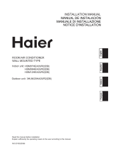 Haier 3HUM20HA03/R2(DB) Guida d'installazione