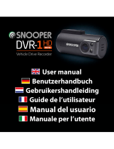 Snooper DVR-1HD Manuale utente