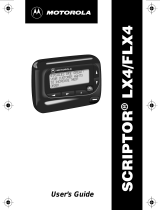 Motorola Scriptor FLX4 Manuale utente