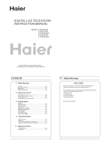 Haier LY32R3A Manuale utente