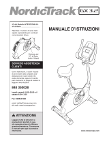 NordicTrack Gx 3.1 Bike Manuale D'istruzioni