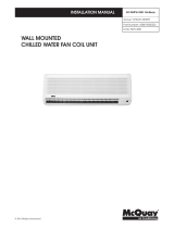 McQuay MWM015FW Guida d'installazione