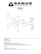 Sanus MF215 Manuale utente