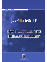 Analog way Smart MatriX LE Manuale utente