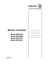 Varian MiniVac 929-0191 Manuale utente