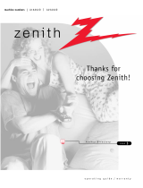 Zenith A25A02D Manuale utente