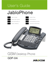 Jablocom JabloPhone GDP-04i Manuale utente